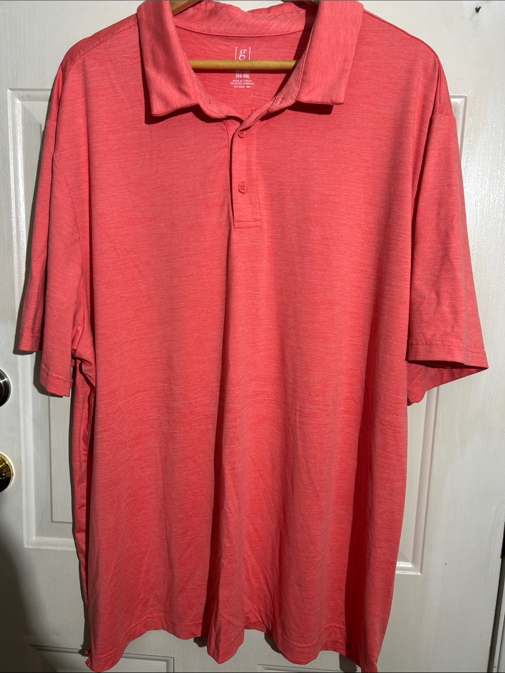 George Men's Coral Polo Shirt